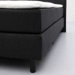 Boxspring Luca in stof Hugo Black