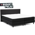 Boxspring Luca in stof Hugo Black