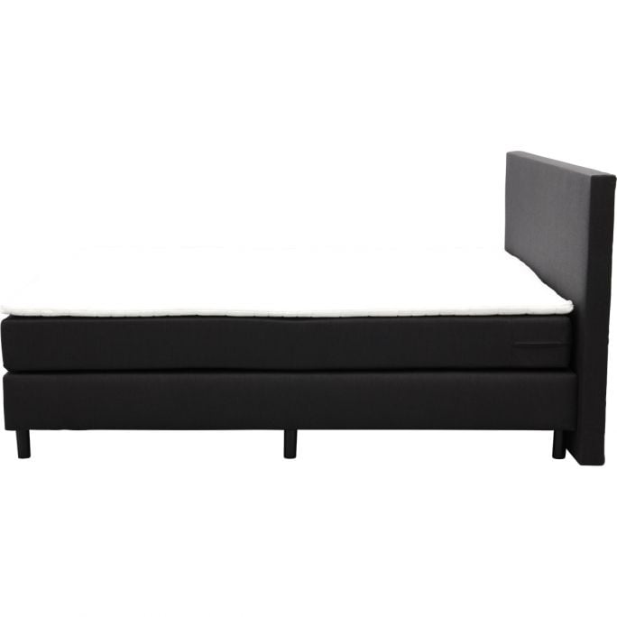 Boxspring Luca in stof Hugo Black