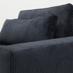 Loveseat Cocoon in Ribcord Antraciet