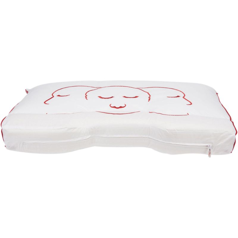 Hoofdkussen Silvana Support Grenat