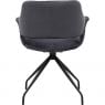 Eetkamerstoel Metz Dark Grey
