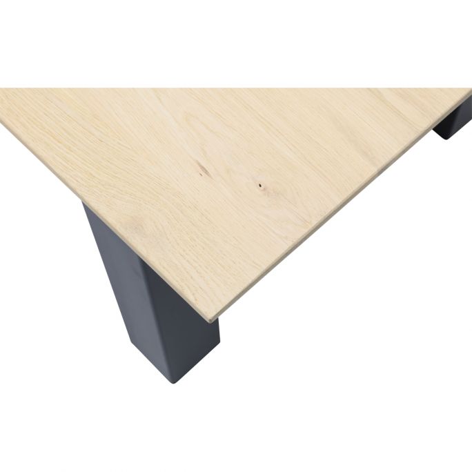 Eettafel Conroe Met 4 Metalen Poten Trendhopper Nl
