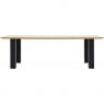 Eettafel Conroe met 4 metalen poten