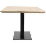 Eettafel Conroe met metalen tafelvoet dubbel