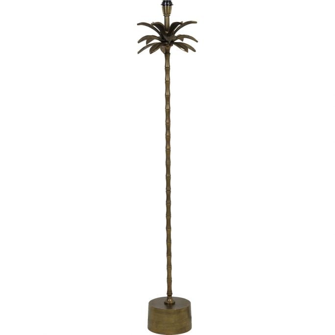 Lampvoet Palmspring 140cm hoog brons