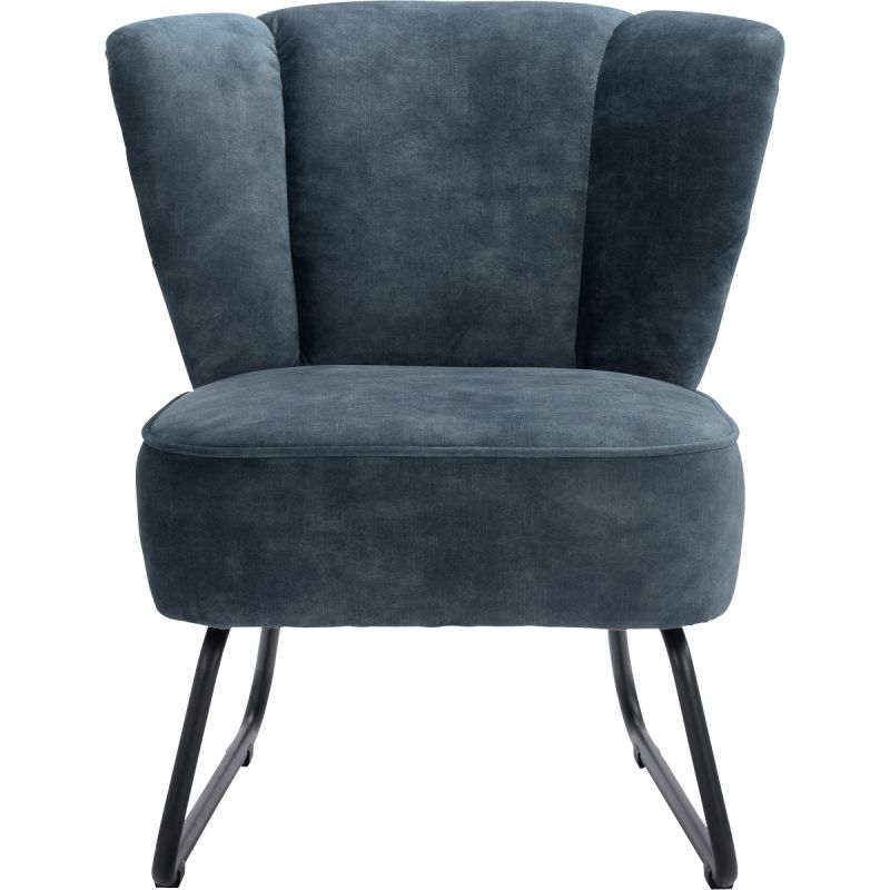 Fauteuil Richmond velvet Petrol
