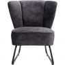 Fauteuil Richmond velvet Antraciet