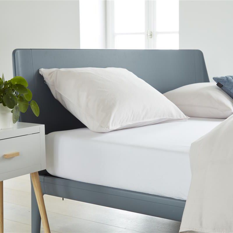 Hoeslaken Jersey White 120x200/220