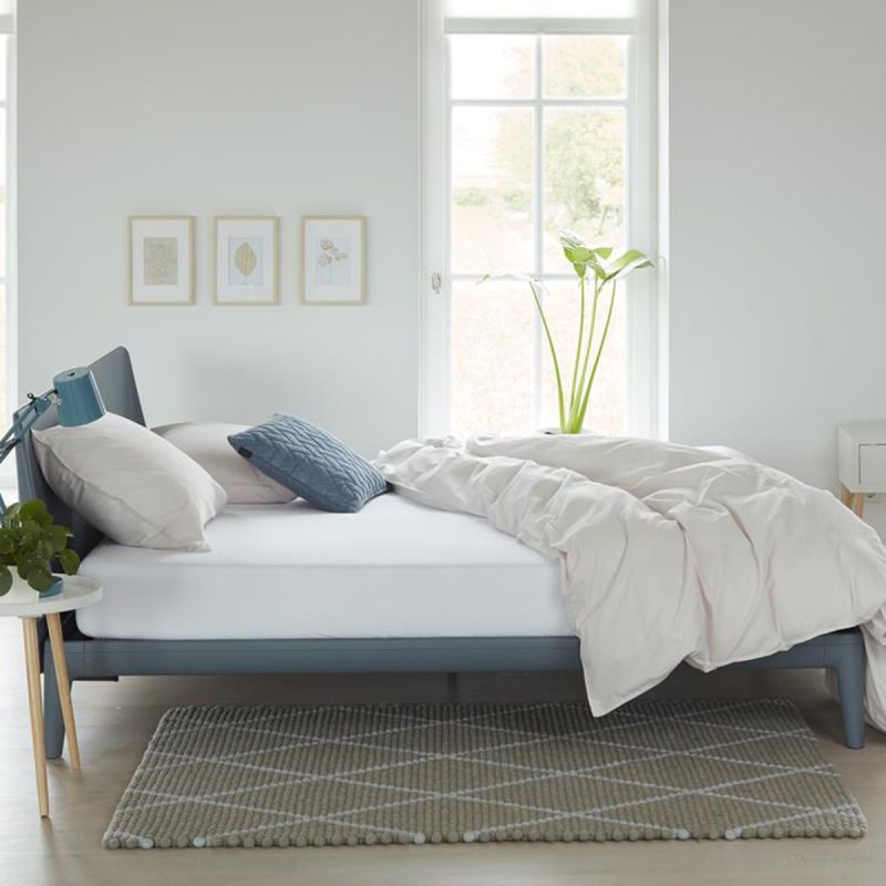 Hoeslaken Jersey White 120x200/220