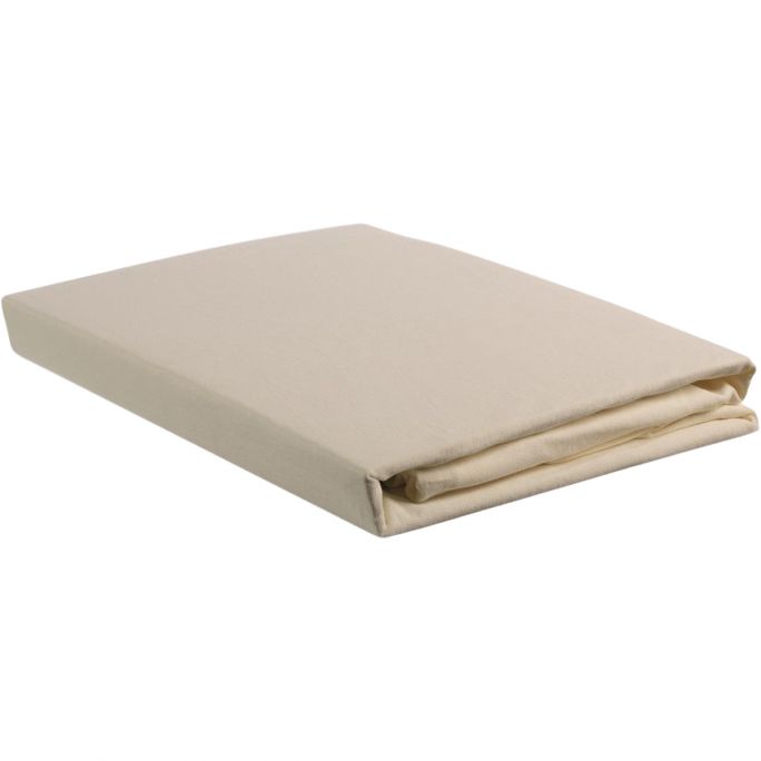 Hoeslaken Jersey Natural 120x200/220