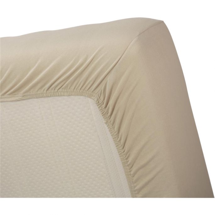 Hoeslaken Jersey Sand 140x200/220