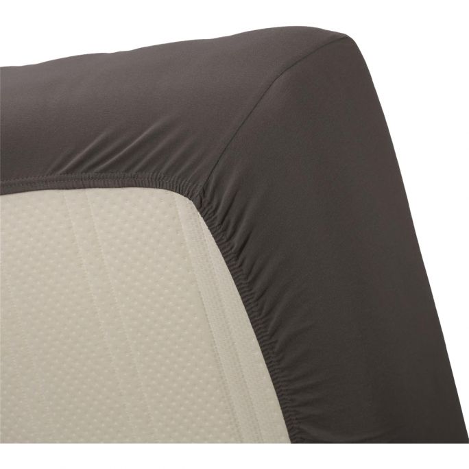 Hoeslaken Jersey Anthracite 160x200/220