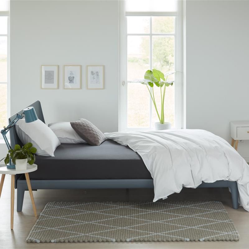 Hoeslaken Jersey Anthracite 180x200/220