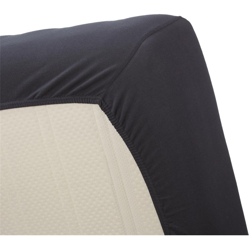 Hoeslaken Jersey Navy 180x200/220