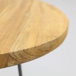 Bijzettafelset van 3 Santiago Ø70, 60 en 50 cm