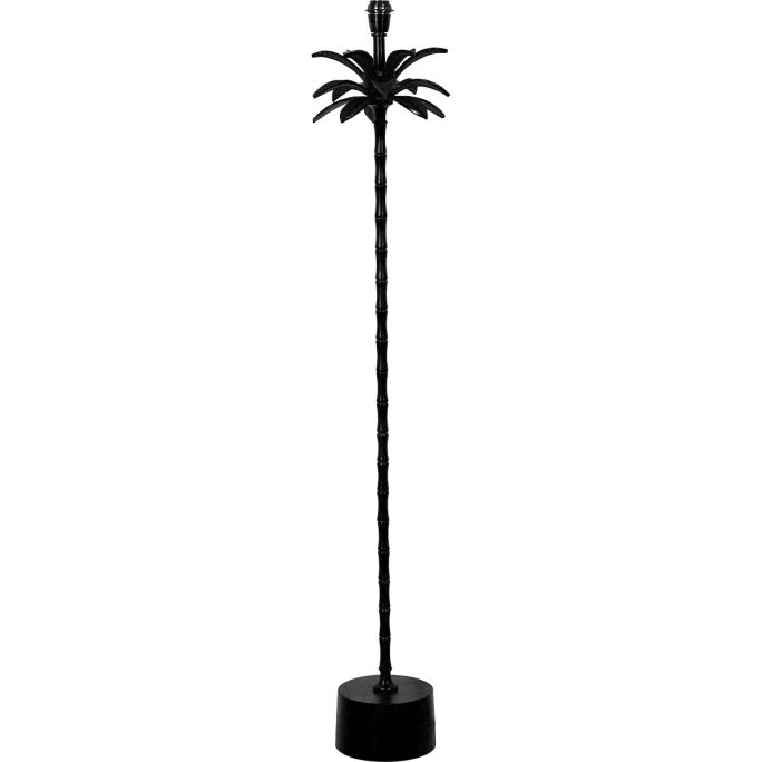 Lampvoet Palmspring 145cm hoog zwart