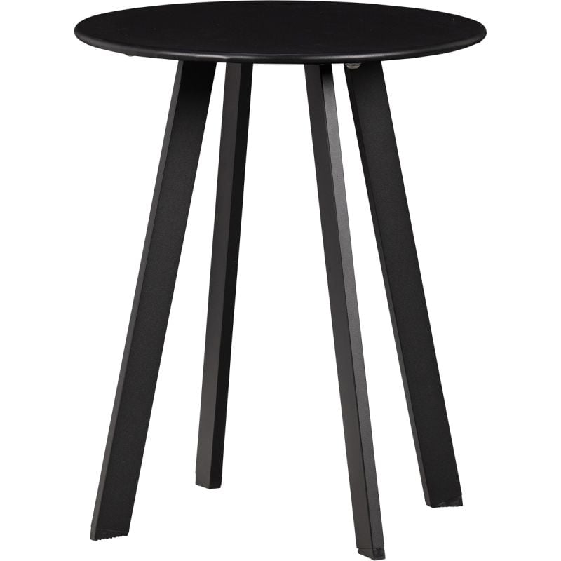 FER TUIN BIJZETTAFEL ?40 CM METAAL ZWART