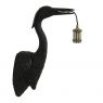 Wandlamp Reiger zwart