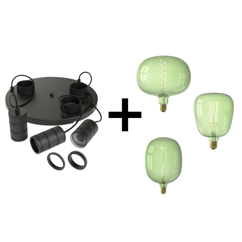 Hanglamp Emerald green