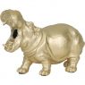 Tafellamp Nijlpaard goud