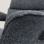 Relaxfauteuil Lunia Dubbel stiksel maat M