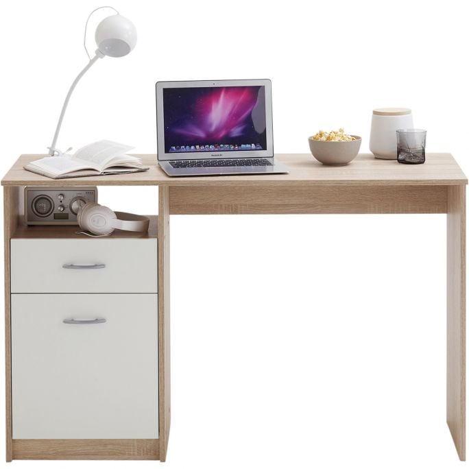 Bureau Joppe - eiken-wit