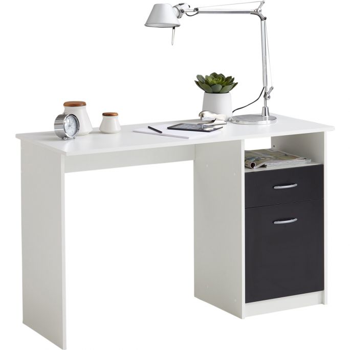 Bureau Joppe - wit-zwart