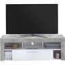 Tv-meubel Veendam - beton-wit