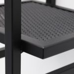 Wandrek Baja 30cm Zwart Metaal