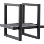 Wandrek Baja 30cm Zwart Metaal