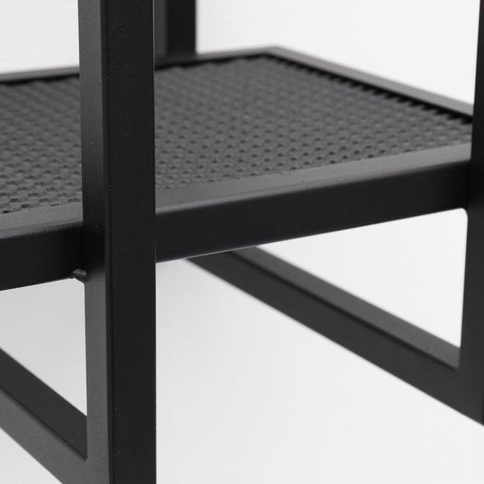 Wandrek Baja 30cm Zwart Metaal