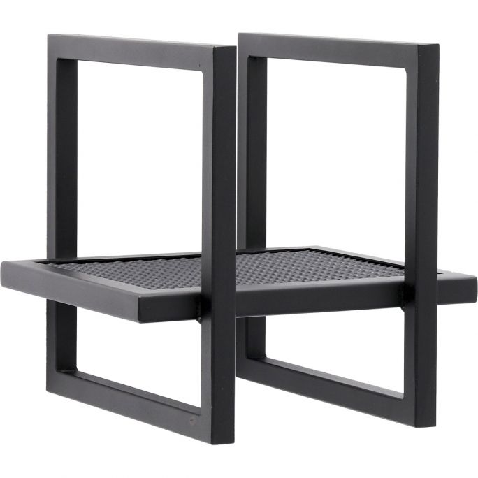 Wandrek Baja 30cm Zwart Metaal