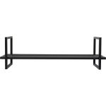 Wandrek Baja 100cm Zwart Metaal