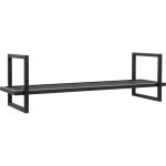 Wandrek Baja 100cm Zwart Metaal