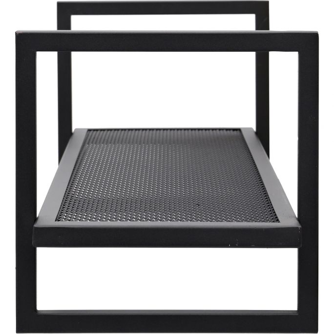 Wandrek Baja 100cm Zwart Metaal