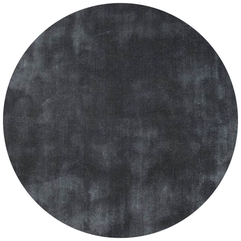 Vloerkleed Cowan rond antraciet 24 afbeelding