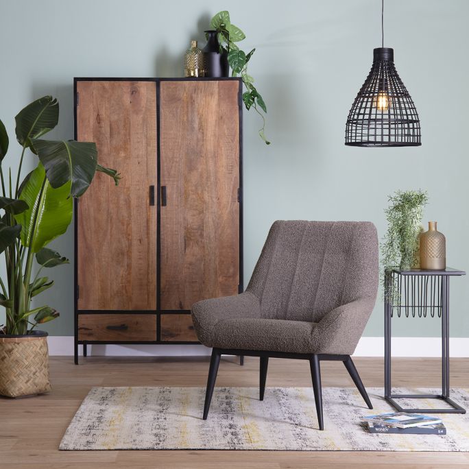 Fauteuil Roy Graphite