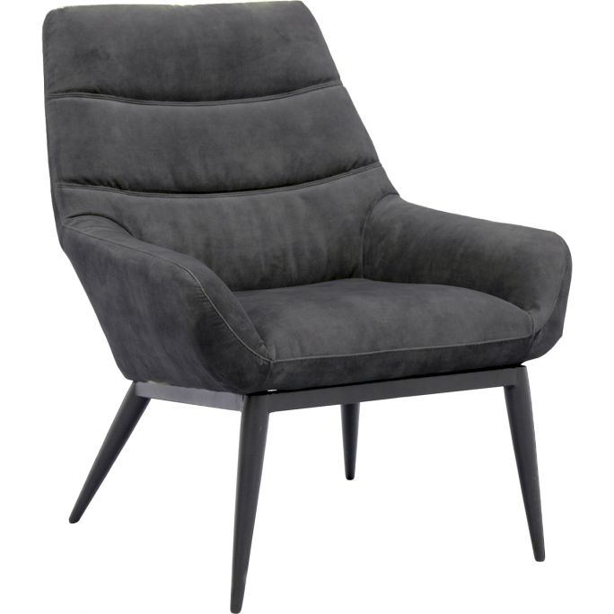 Fauteuil Lori Antraciet