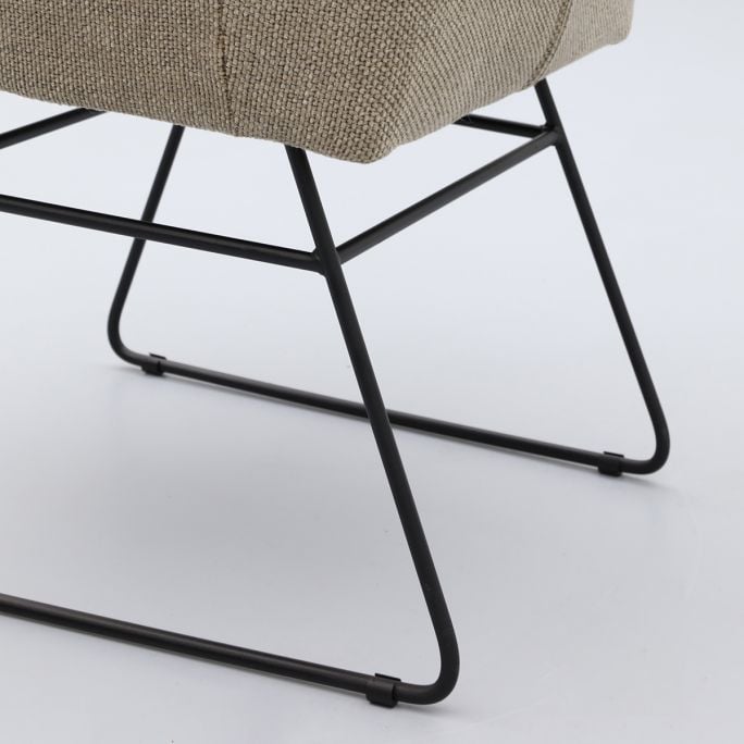 Eetkamerstoel Carmen met frame C