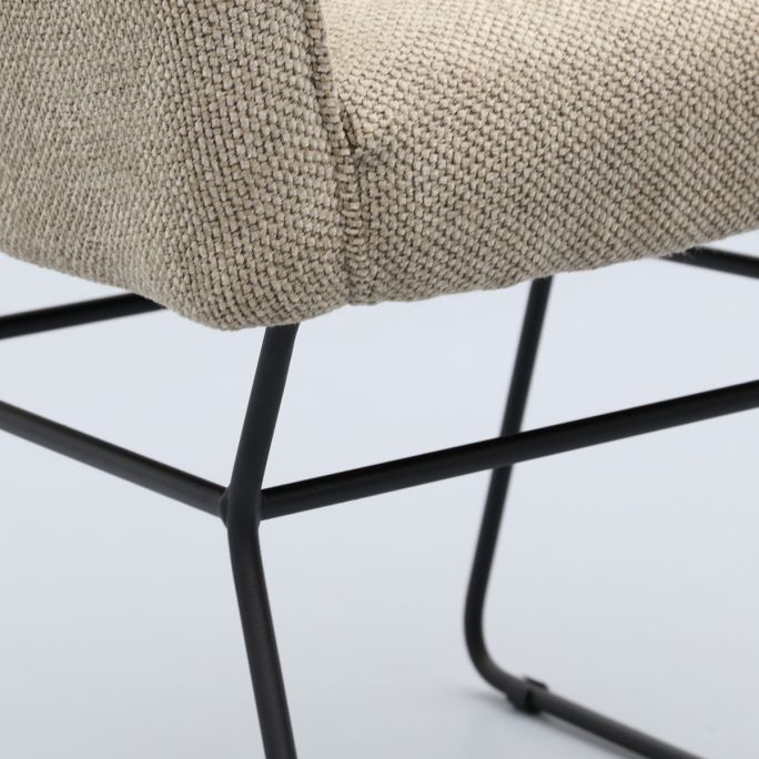 Eetkamerstoel Carmen met frame C