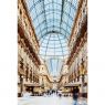 Wanddecoratie Galleria Vittorio Emanuele Milano 100x150cm