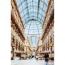 Wanddecoratie Galleria Vittorio Emanuele Milano 120x180cm