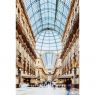 Wanddecoratie Galleria Vittorio Emanuele Milano 80x120cm