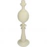 Kandelaar Stick 44cm hoog ivoor