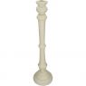 Kandelaar Stick 55cm hoog ivoor