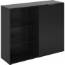 Kast Dronten 1 deur 2 glasplanken