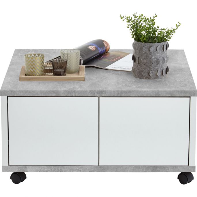 Salontafel Tilburg beton - wit