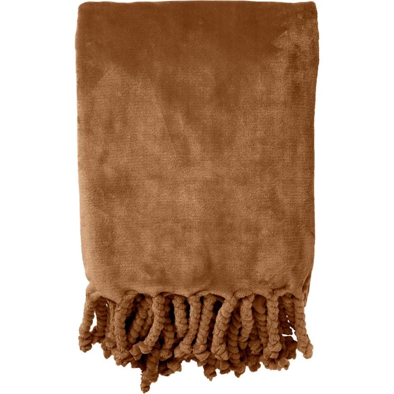 Plaid Florijn 150x200 cm Tobacco Brown