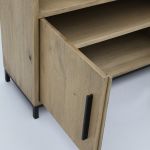 Boekenkast Brandon 2 deurs